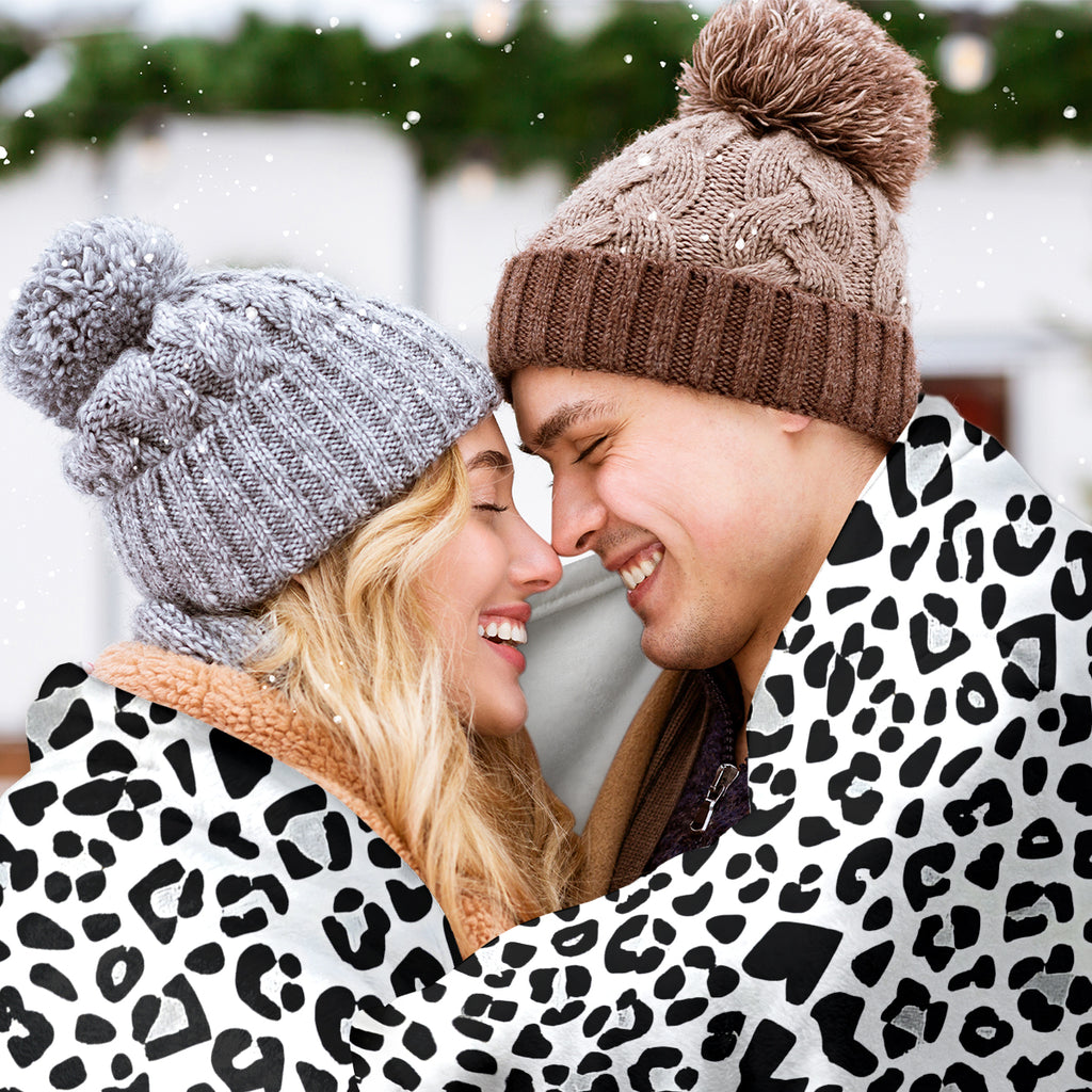Wild Leopard Print Blanket