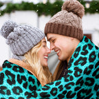 Wild Leopard Print Blanket
