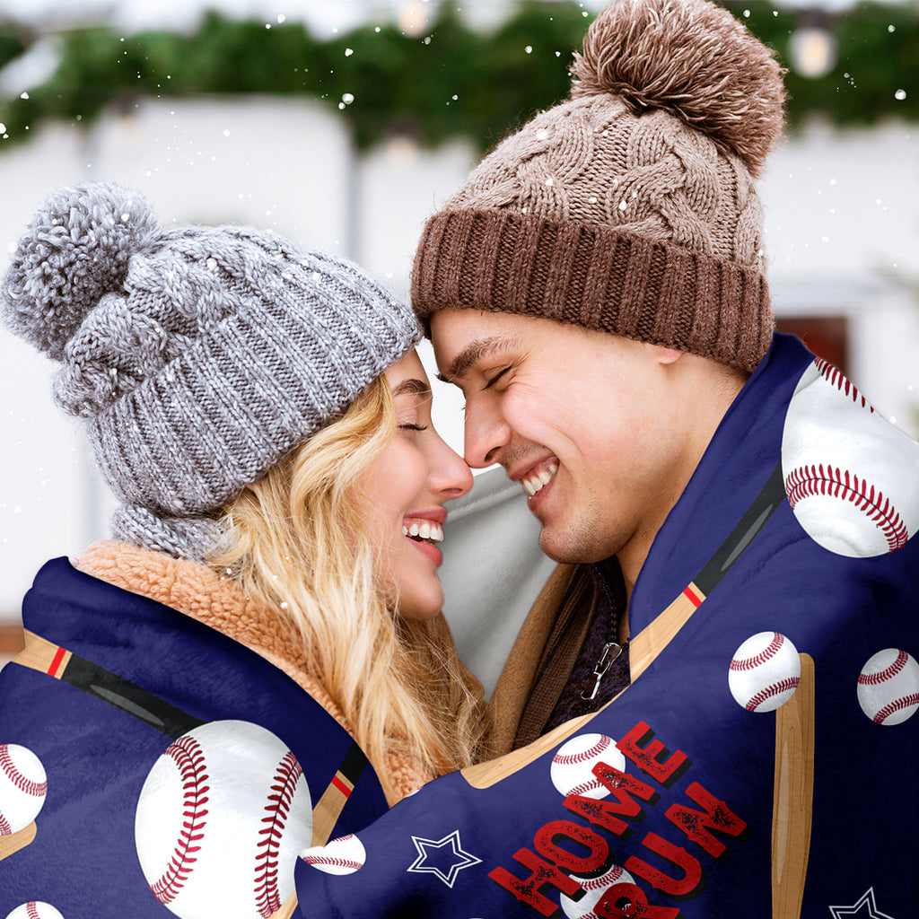 Custom Blankets for Baseball Lovers with Name