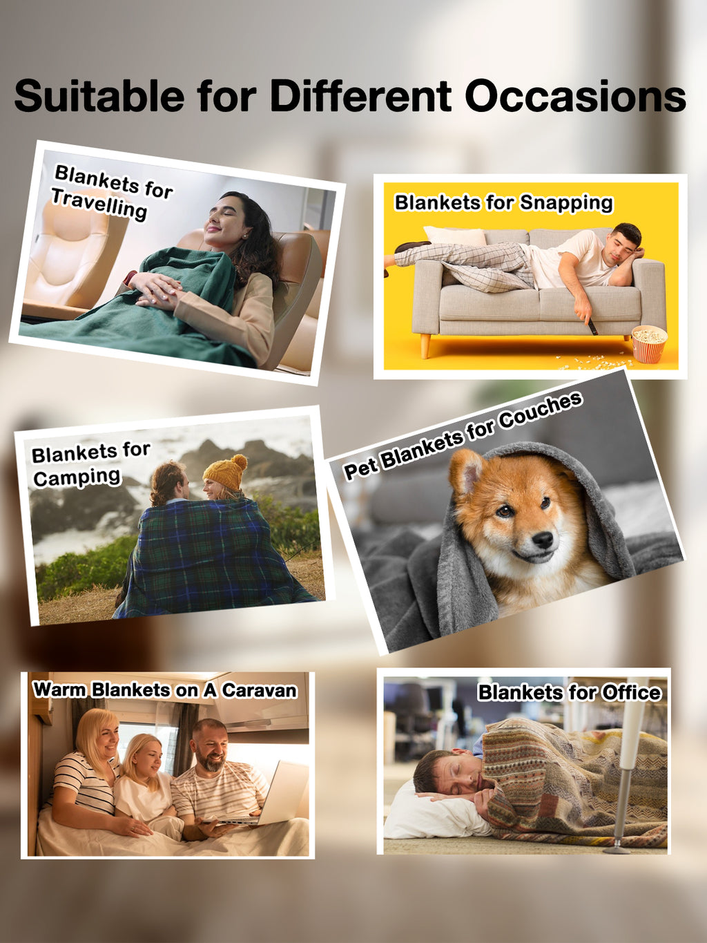Personalized Blanket for Christmas with Photos