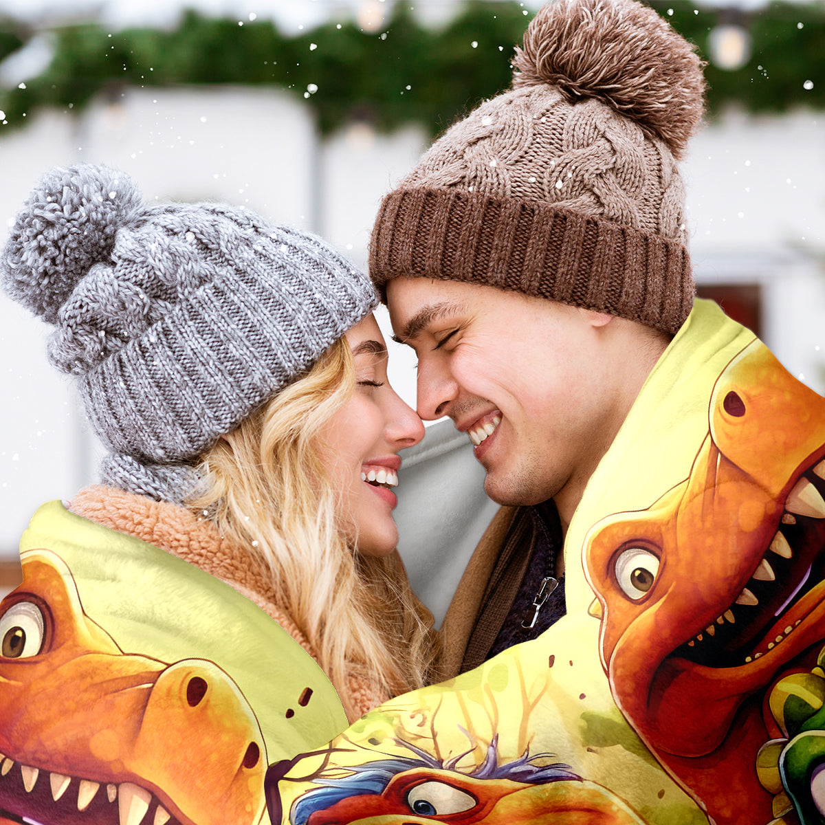 Cartoon Dinosaur Blanket