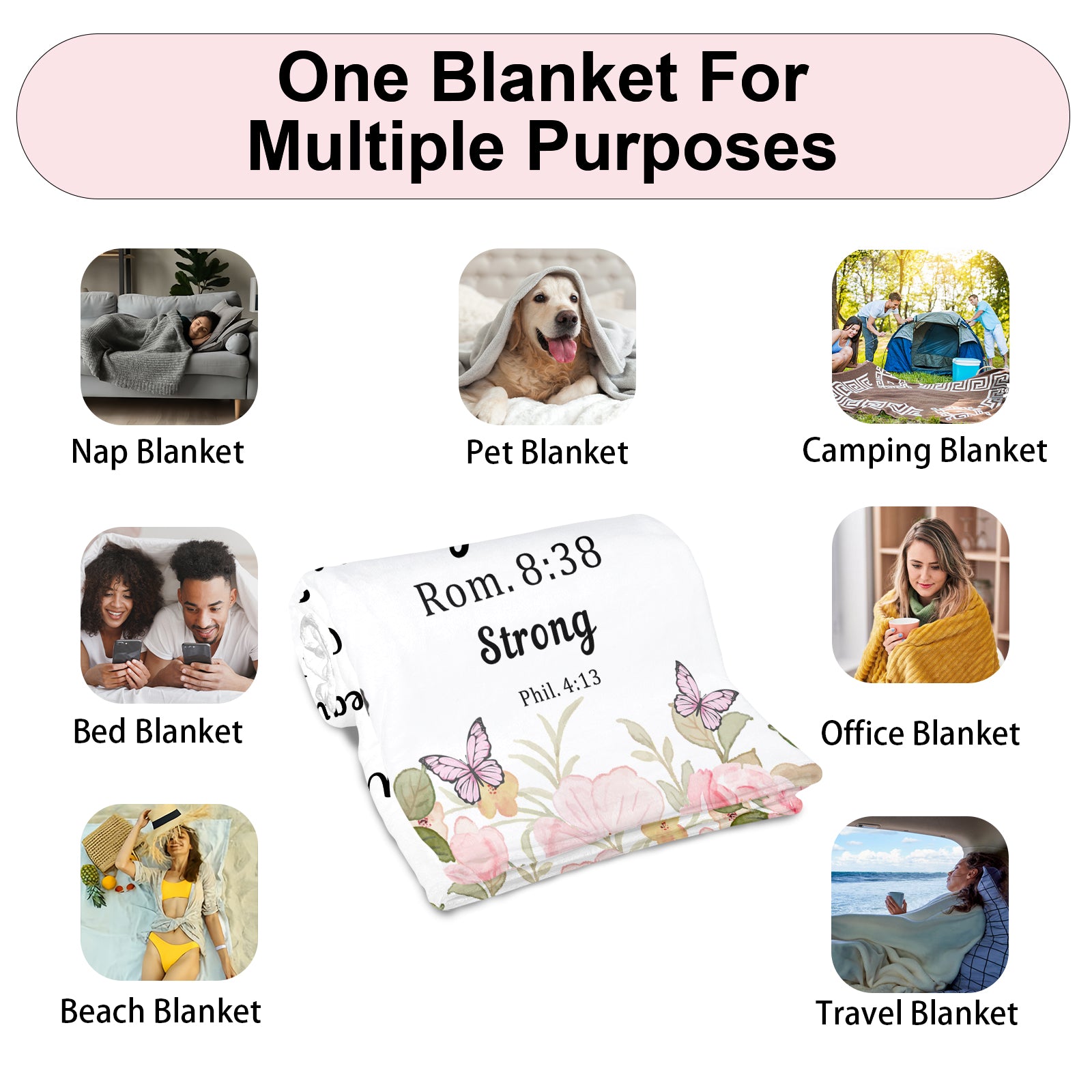 Faithful Comfort Custom Blankets