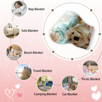 Custom Blanket for Kids & Pets