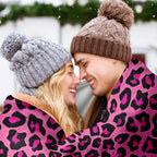 Wild Leopard Print Blanket