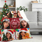 Personalized Blanket for Christmas with Photos