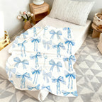 Specific Design Blanket with Bow