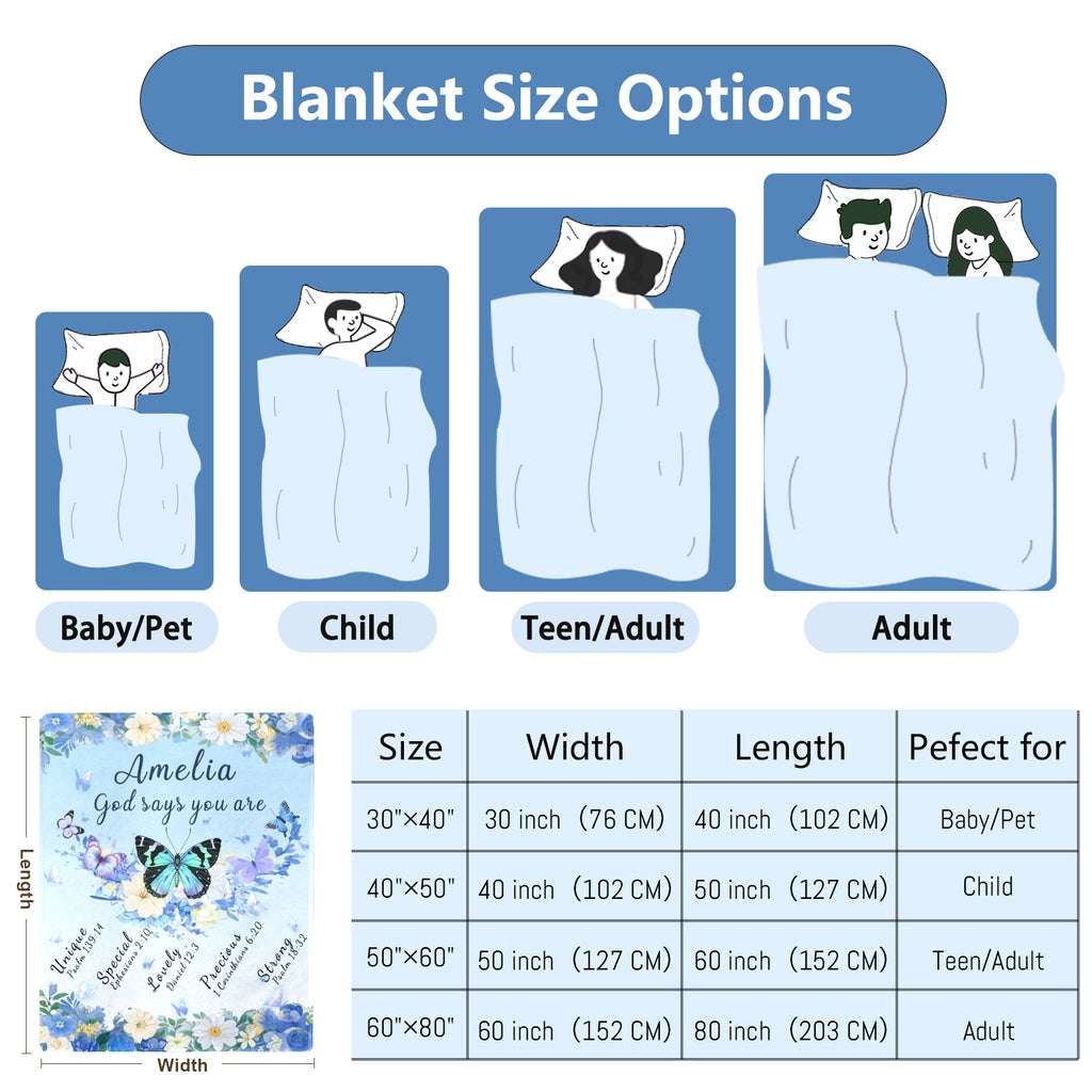 Faithful Comfort Custom Blankets