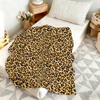 Wild Leopard Print Blanket