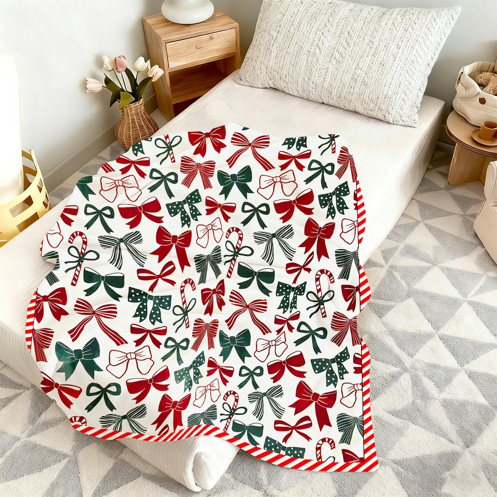 Specific Design Blanket with Bow