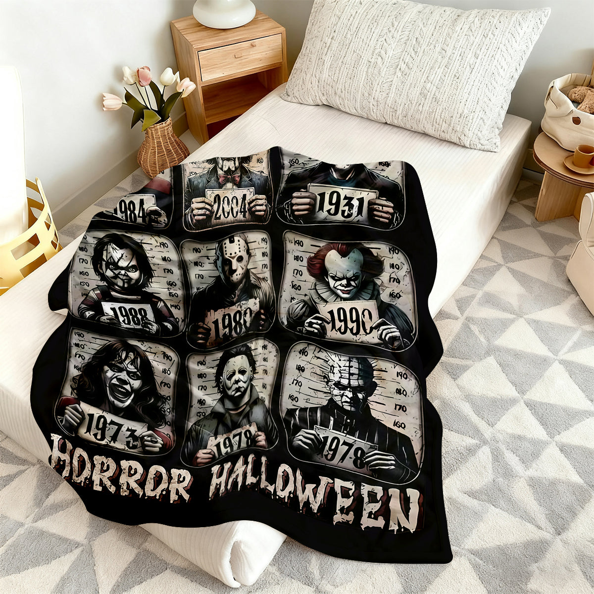 Horror Clash Fleece Blanket