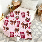 Specific Design Blanket with Bow