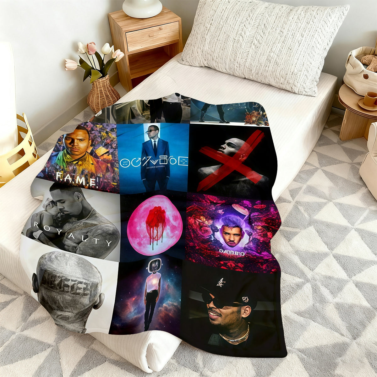 Celebrity Star Fleece Blanket