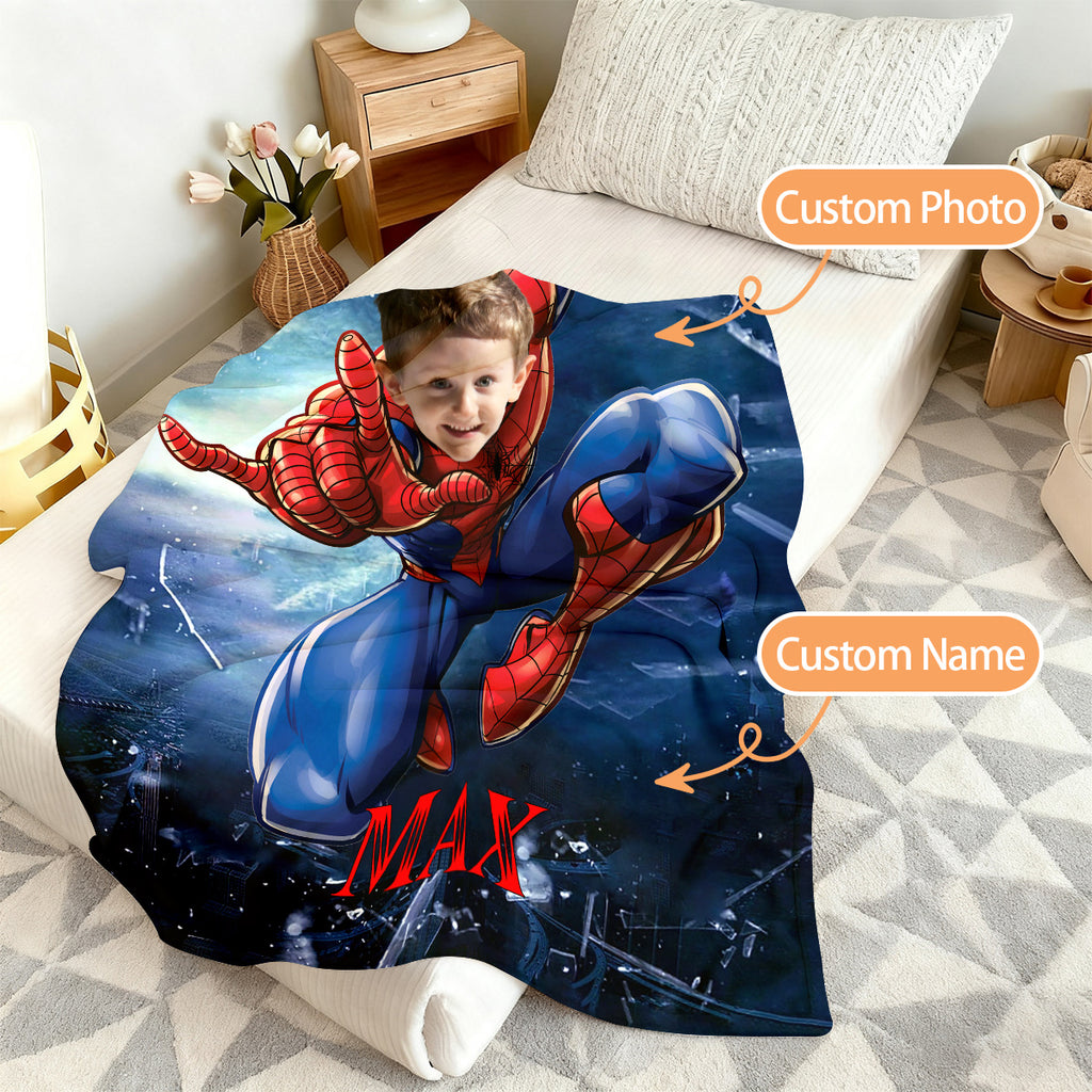 Spider-Man Heroes Custom Blanket