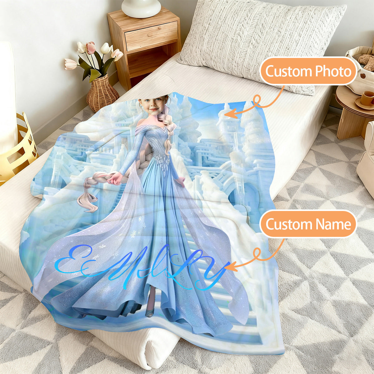 Cartoon Dreams Personalized Blankets