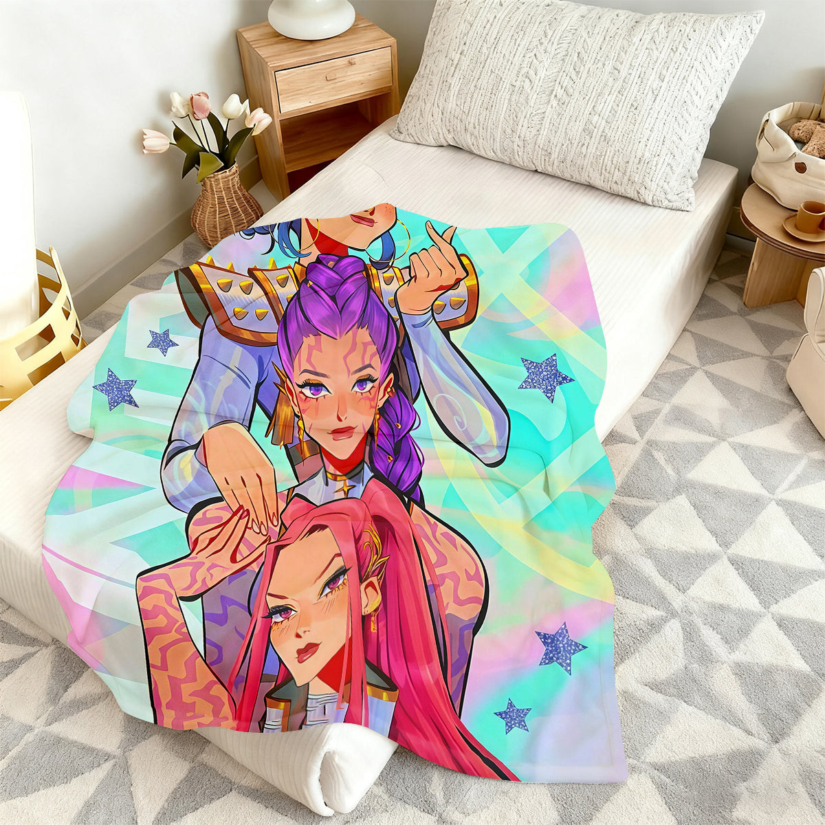 Kpop Fan Love Blanket