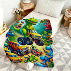 Cartoon Dinosaur Blanket