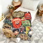 Horror Clash Fleece Blanket
