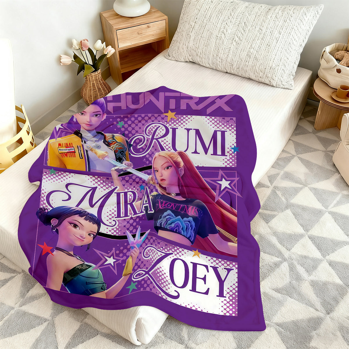 Kpop Stars Fleece Blanket