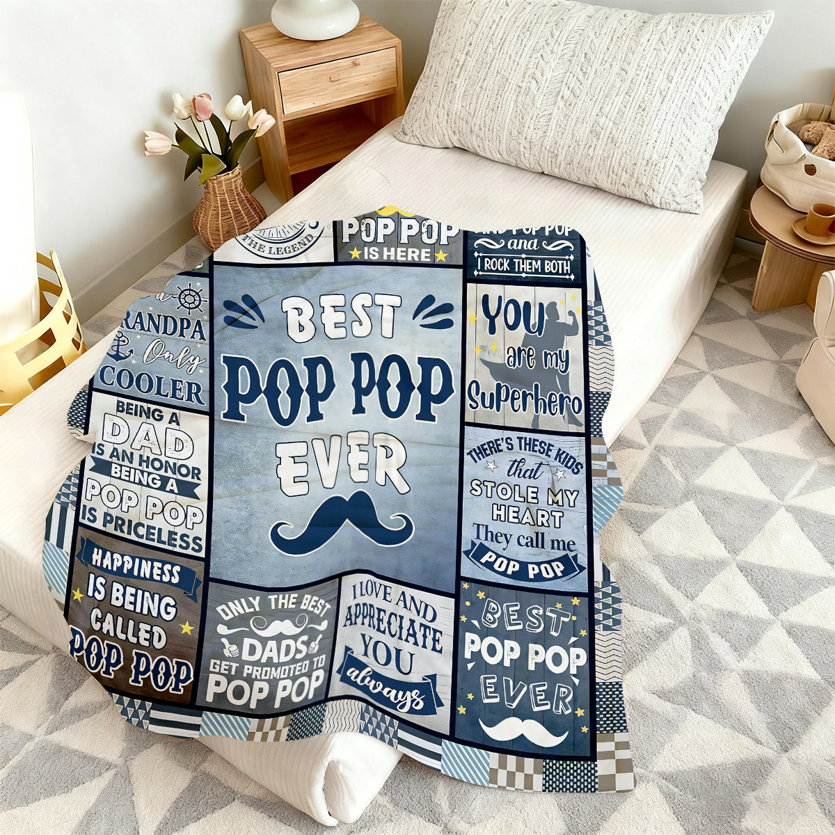 Specific Blanket for Grandpa