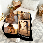 Custom Blanket for Couples with Photos
