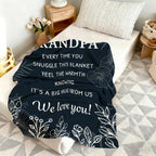 Memorial blanket for Grandfather