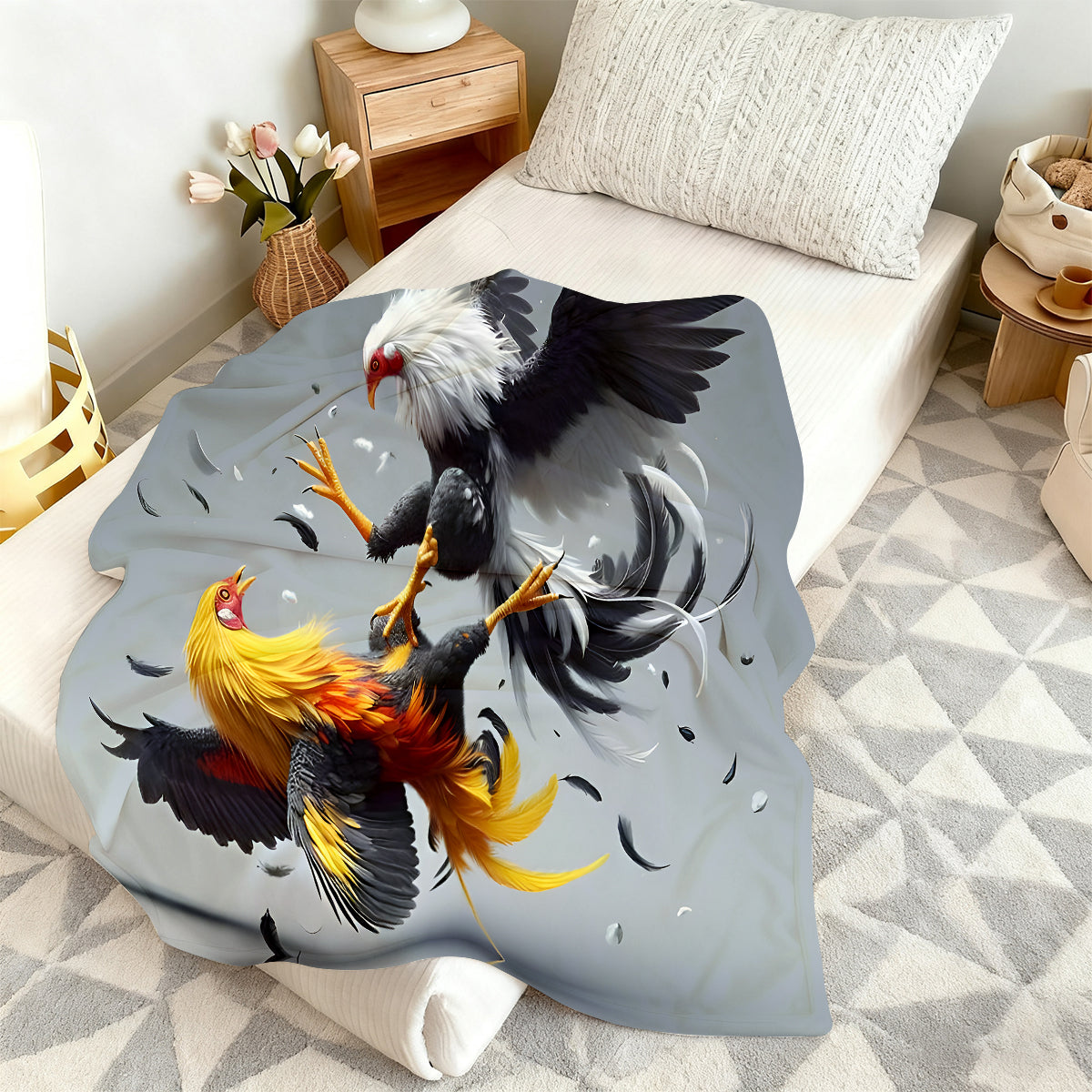 Specific Cozy Polyester Animal Blankets