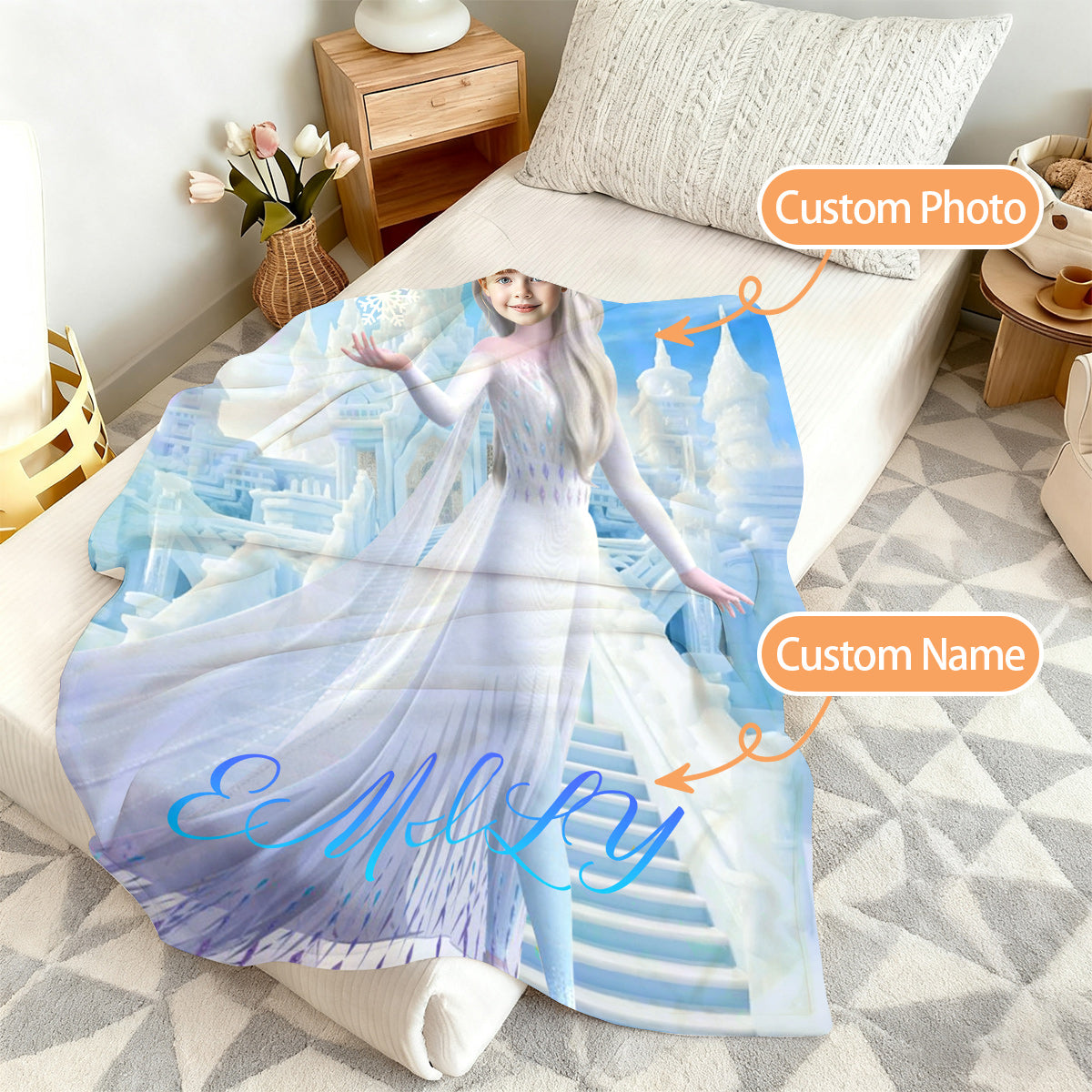 Cartoon Dreams Personalized Blankets