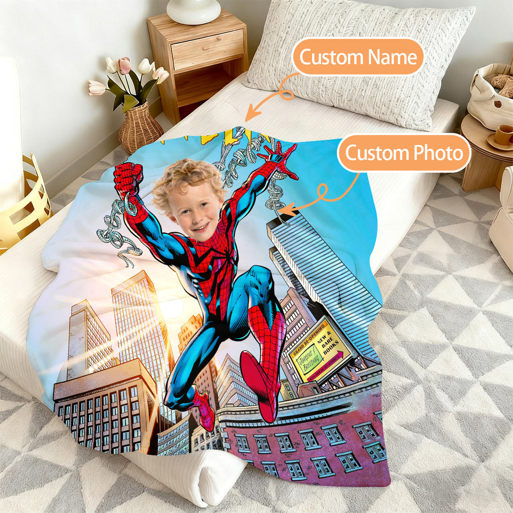 Spider-Man Heroes Custom Blanket