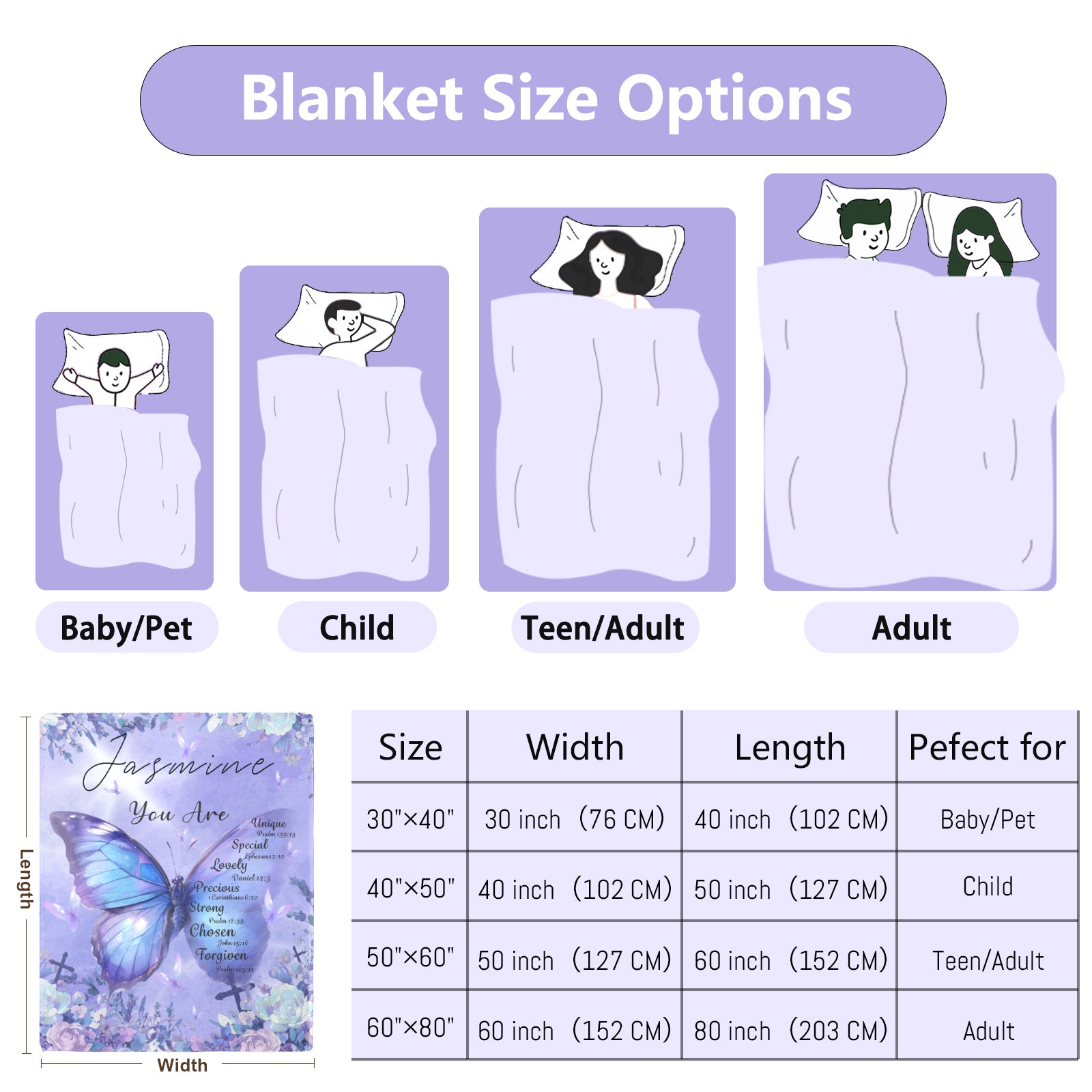Faithful Comfort Custom Blankets