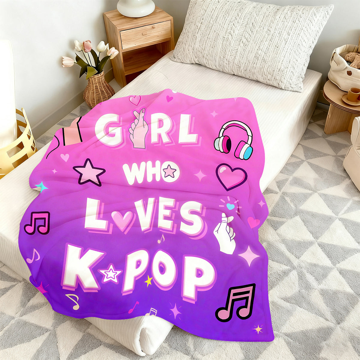 Kpop Vibes Blanket