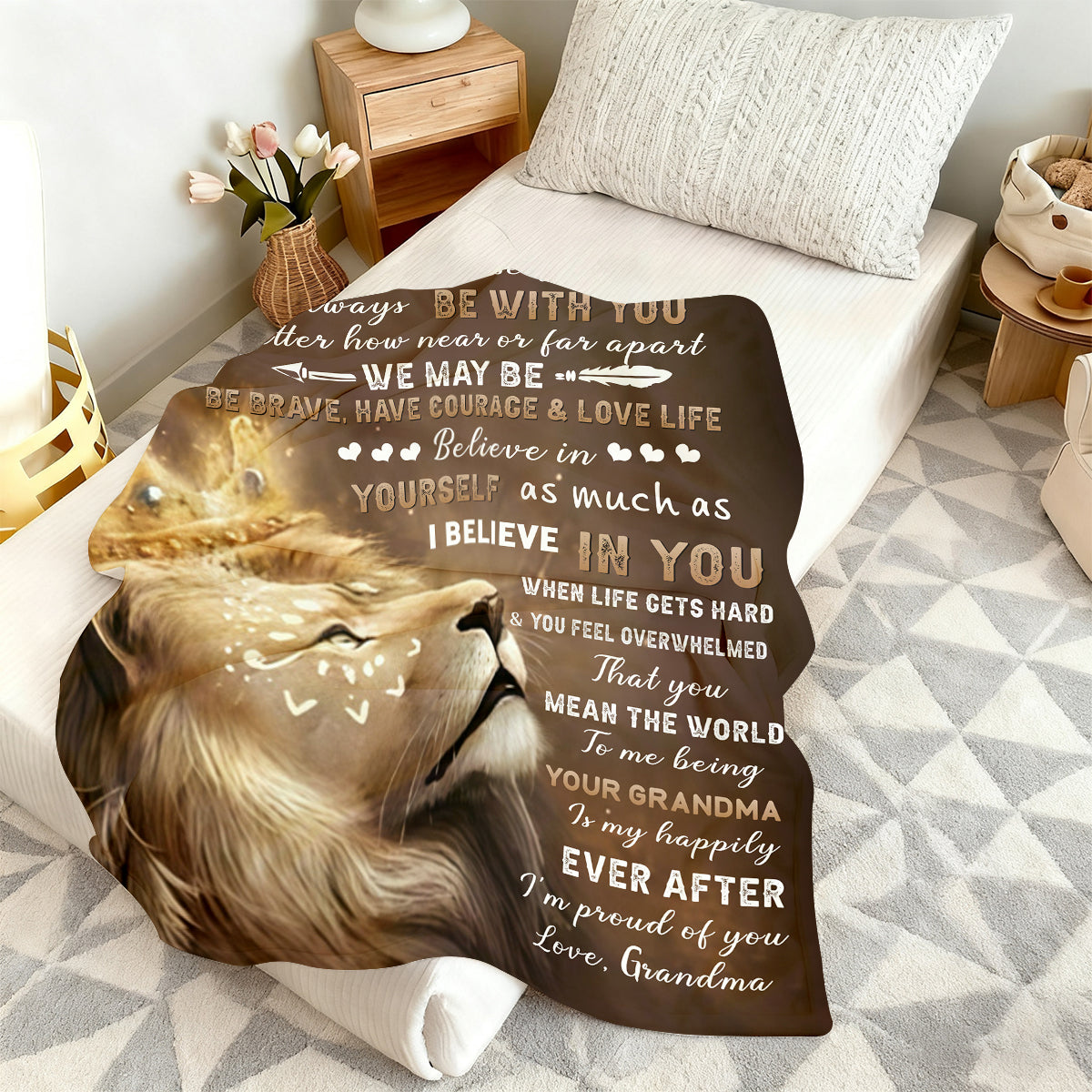 Specific Blanket for Grandson