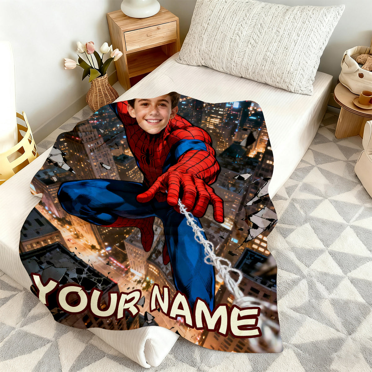 Spider-Man Heroes Custom Blanket