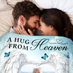 Custom memorial blanket for a loved one