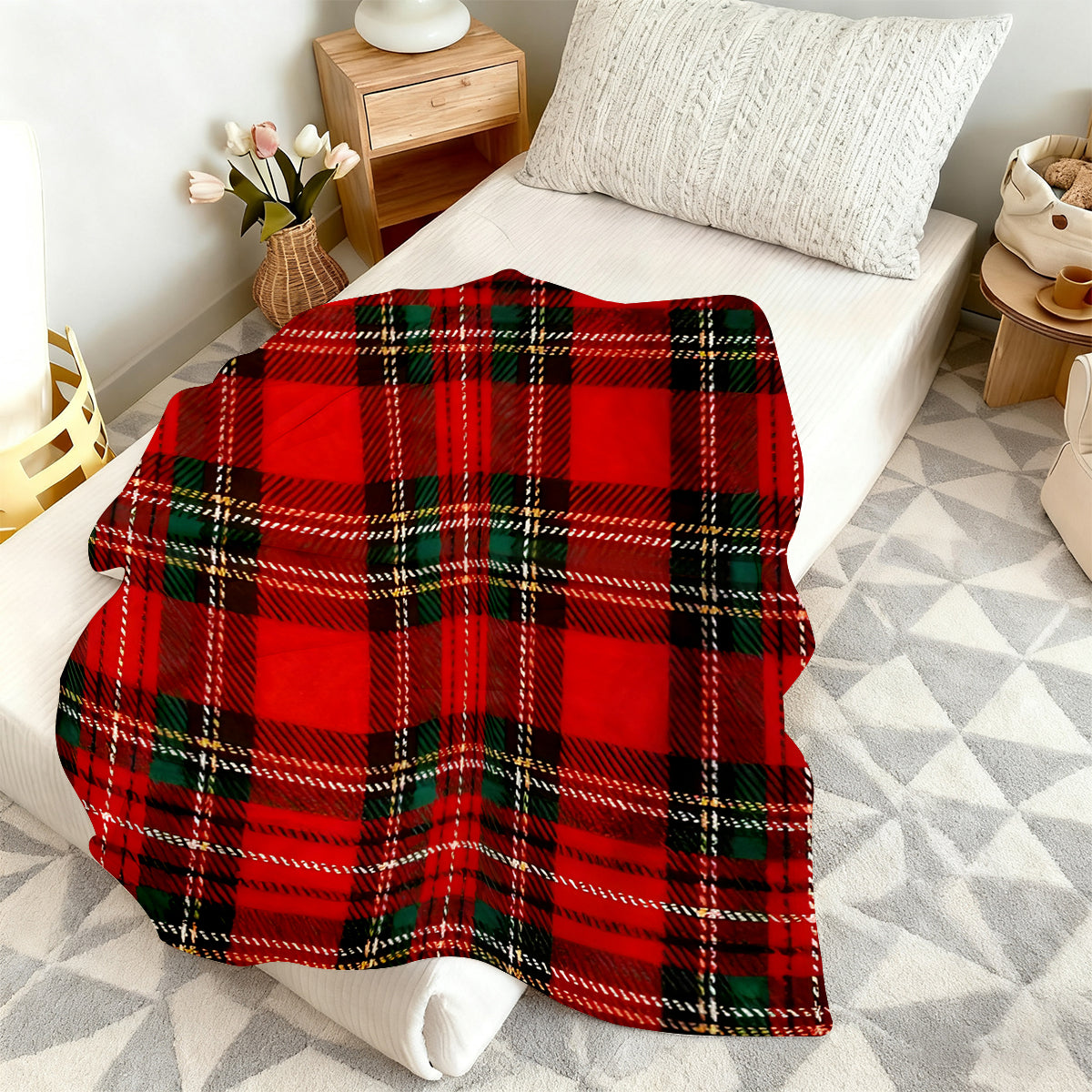 Checkered Pattern Blanket