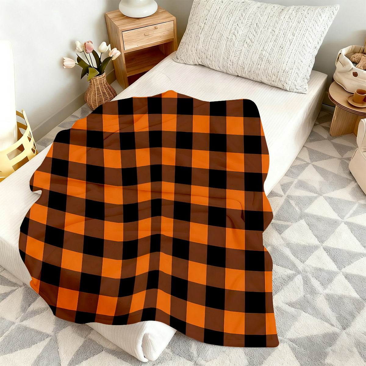 Checkered Pattern Blanket
