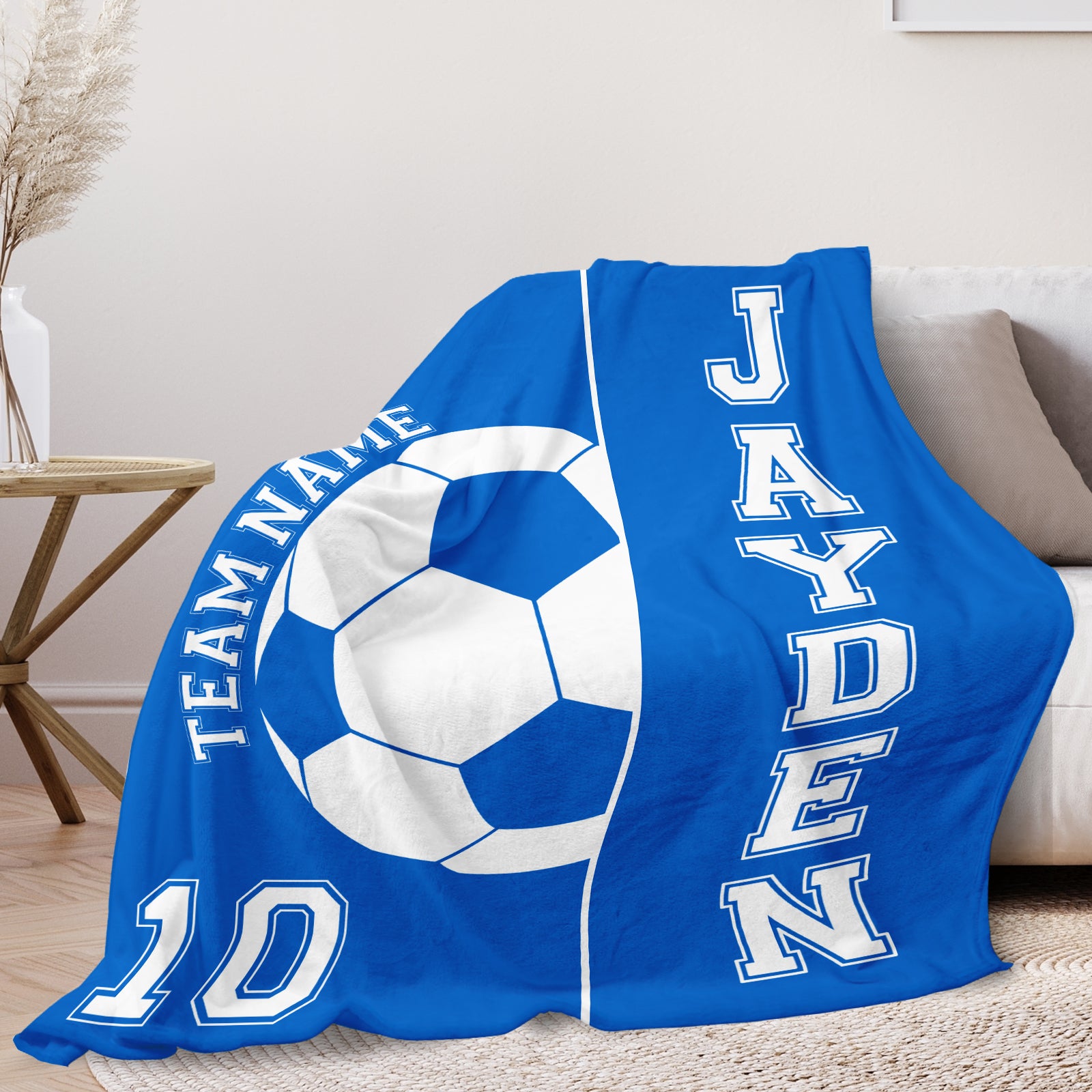 Custom Blankets for Sports Lovers with Name