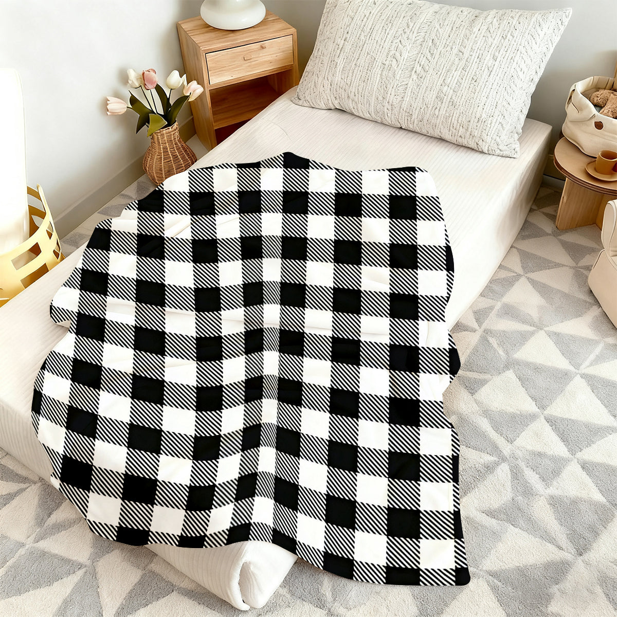 Checkered Pattern Blanket