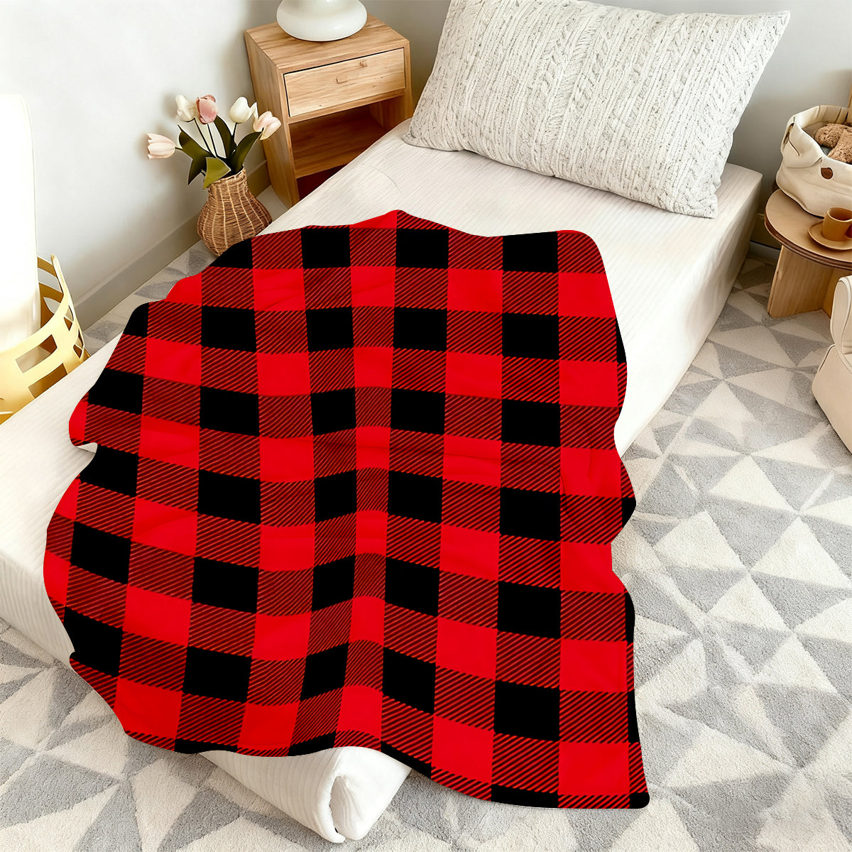 Checkered Pattern Blanket