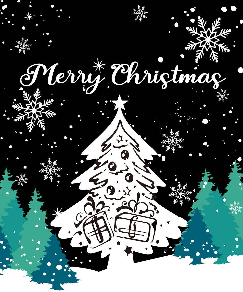 Personalized Christmas Tree Throw