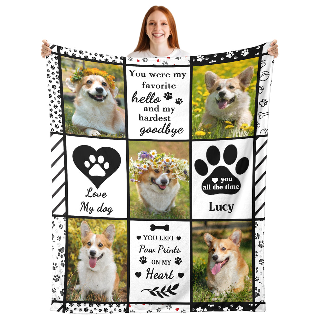 Custom Pet Memorial Blanket