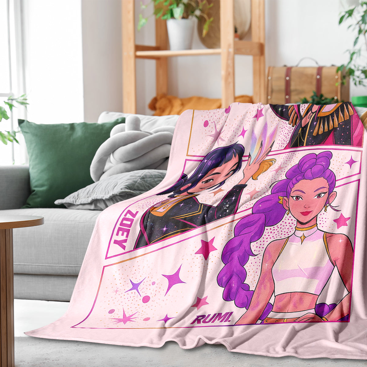 Kpop Stars Fleece Blanket