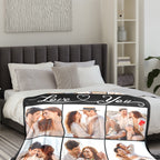 Custom Photo Blanket for Couples