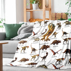 Cartoon Dinosaur Blanket