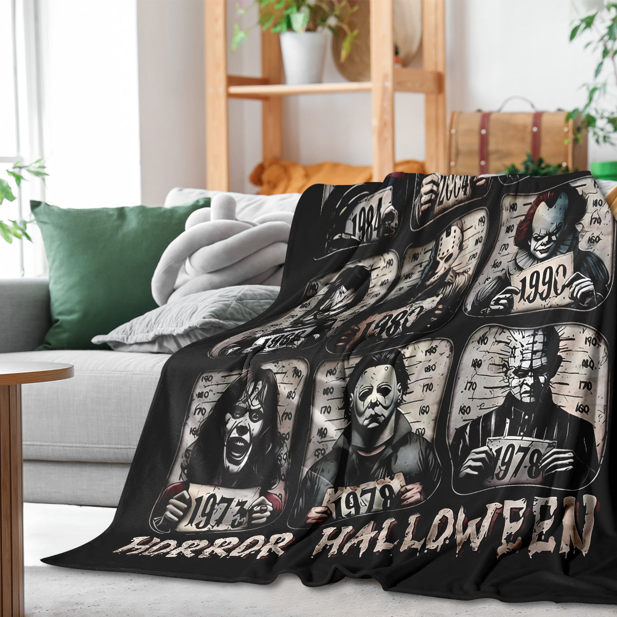 Horror Clash Fleece Blanket