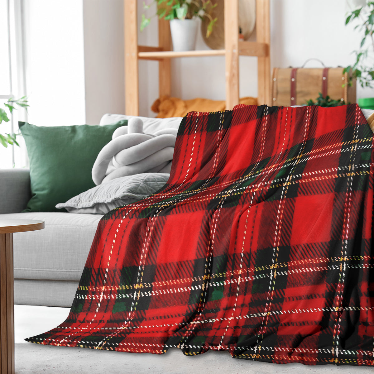 Checkered Pattern Blanket
