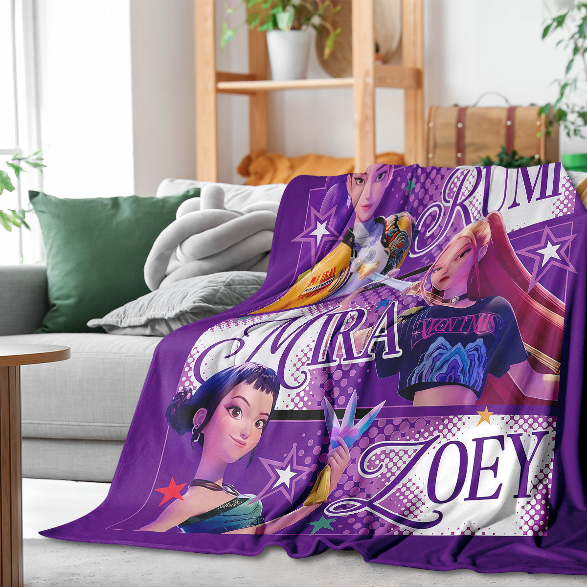 Kpop Stars Fleece Blanket