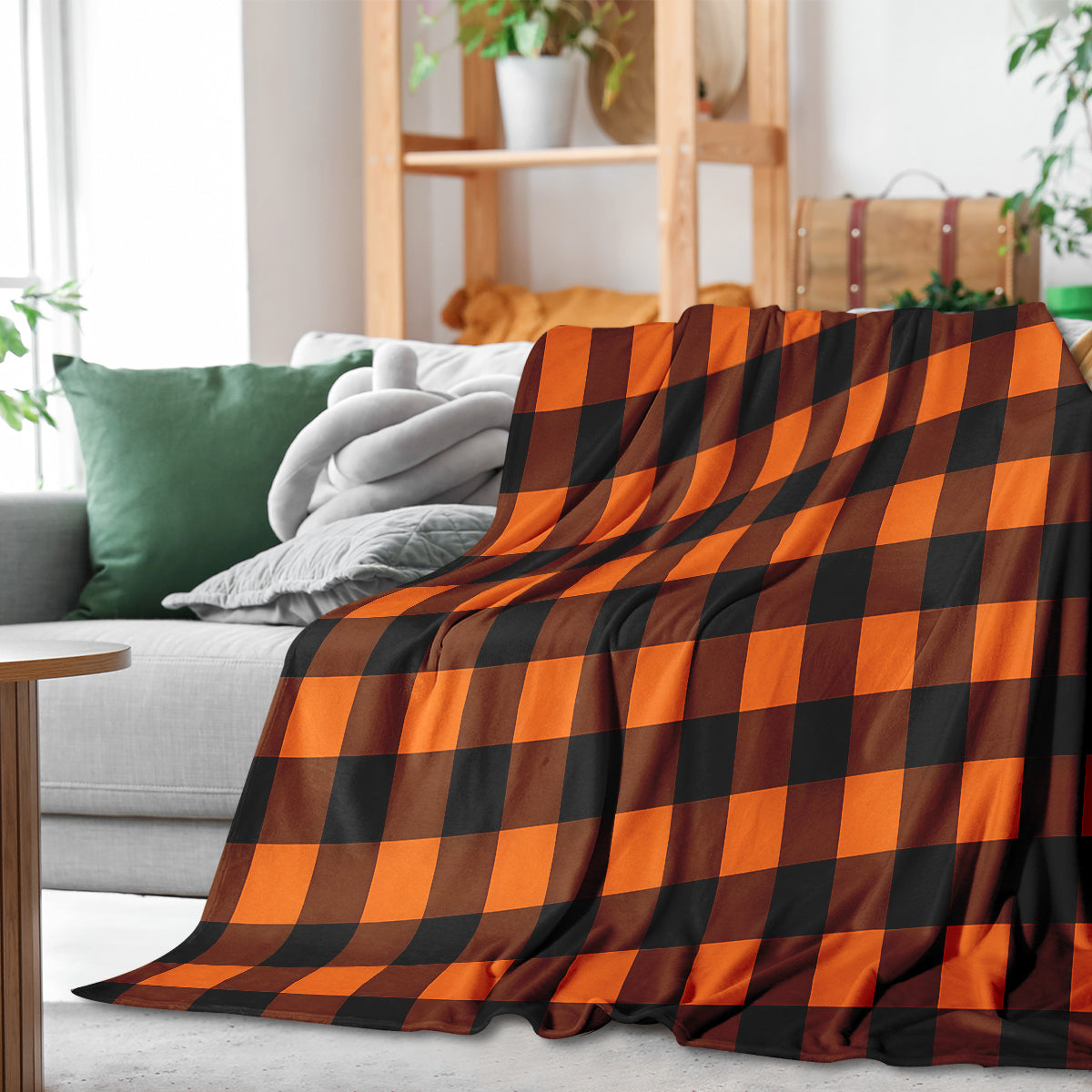Checkered Pattern Blanket