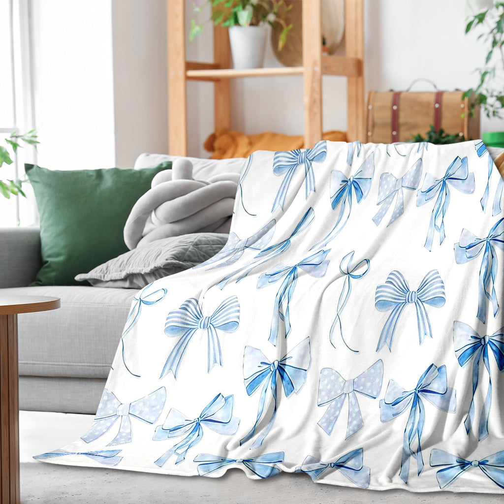 Specific Design Blanket with Bow
