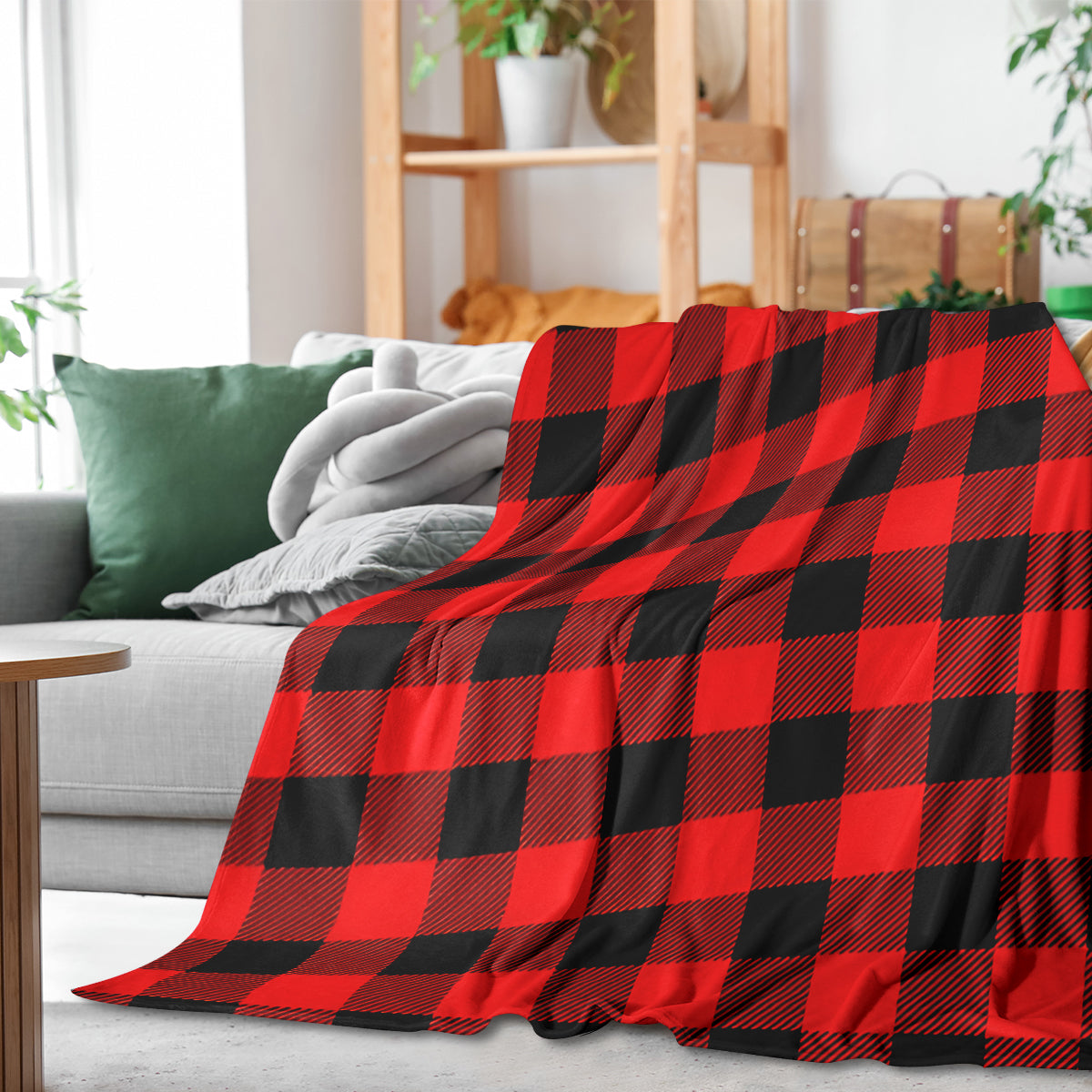 Checkered Pattern Blanket