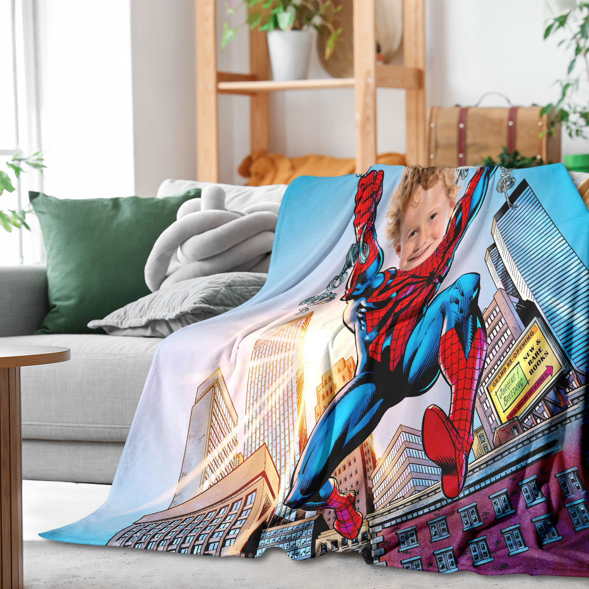 Spider-Man Heroes Custom Blanket